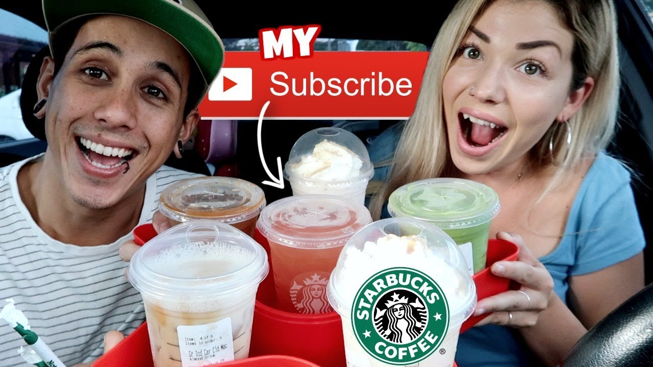 Trying MY Subscribers FAVORITE Starbucks Drink *Gross