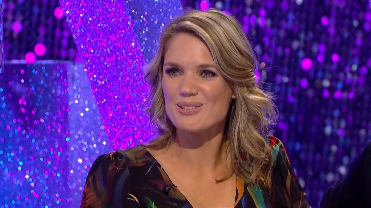 Charlotte Hawkins Cleavage on Strictly Show | 20179025 - YouTube