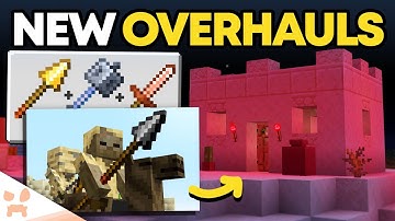 MINECRAFT JUST ADDED NEW COLORED LIGHTING, UPGRADED SPEARS, + WEAPON COMBINING?!