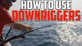 How To Use Downriggers for Salmon & Trout Fishing - Tips, Tricks, & Bottom Bouncing!