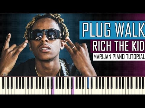 How To Play: Rich The Kid - Plug Walk | Piano Tutorial