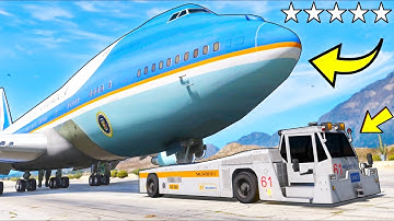 What happens if you steal President's Air Force One plane?! (GTA 5 Mods Gameplay)