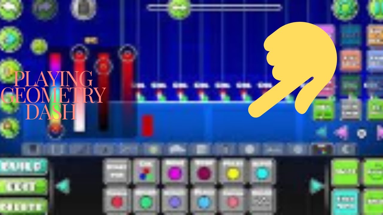 Creating a level in Geometry Dash - YouTube