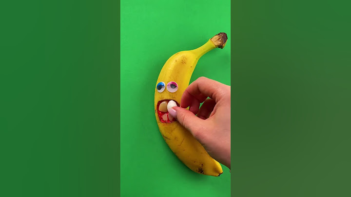 Clean Your Teeth for a Banana by 123 GO! Kevin