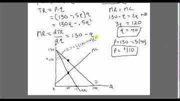 Monopoly: Consumer Surplus, Producer Surplus, Deadweight Loss