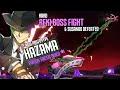 BlazBlue Entropy Effect HAZAMA TOXIN BUILD [CLEARED] REKI AND SUSANOO