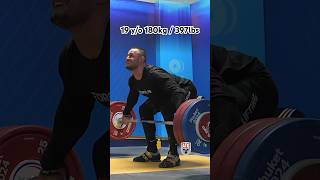 19 y/o Karlos Nasar (89kg 🇧🇬) 180kg / 397lbs Slow Motion! #weightlifting