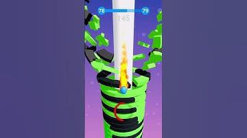 Stack Ball 3D: Level 78 Gameplay #gaming #fyp #shorts