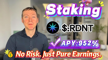 💸 Win Every Day! I Staked RDNT and Made $500+ in 24 Hours – 900%+ APY Easy Passive Income! 🔥