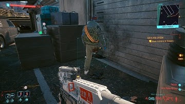 Cyberpunk 2077 Funny glitch I found