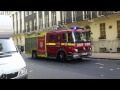 London Fire Brigade - A231 Euston Pump Ladder Turnout &amp; Incident