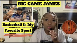 KIMSOMID Reacts To BIG GAME JAMES - BASKETBALL IS MY FAVORITE SPORT