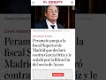 VENGANZA EN LA FISCALÍA GENERAL CONTRA LA JUSTICIA