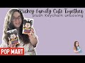 NEW disney plush keychains! | popmart mickey family cute together unboxing