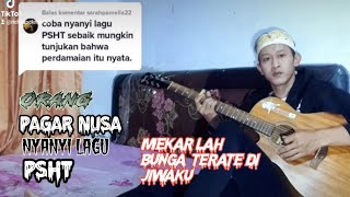 lagu PSHT Mekarlah bunga terate di jiwaku cover seniman86 Pagar nusa