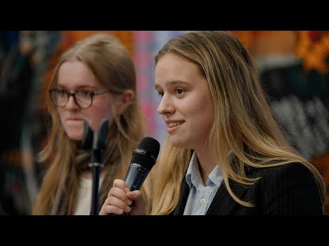 Students come together