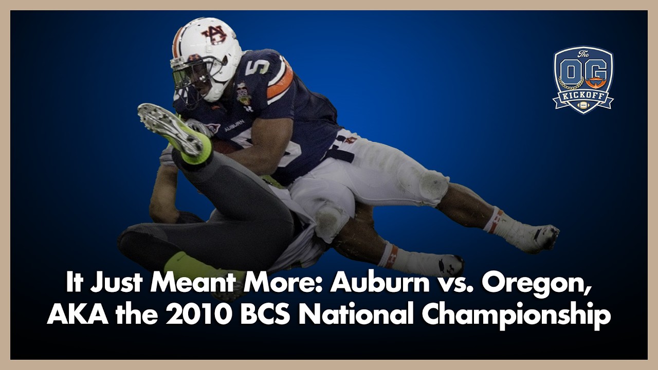 NONSTOP FOOTBALL 全10巻 2014-2023 Rewatching Cam Newton's UNREAL 2010 Natty: Auburn vs. Oregon | The