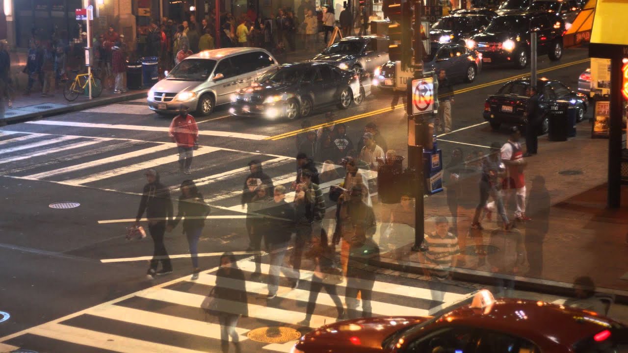 Chinatown-Gallery Place Metro Station time-lapse Washington DC