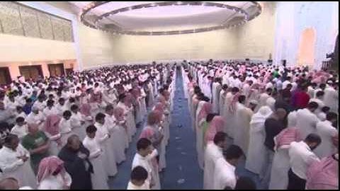 مرئيا سورة الصافات 1436 للشيخ ناصر القطامي من أخشع ما قرأ هذا العام من مسجد الملك عبد الله
