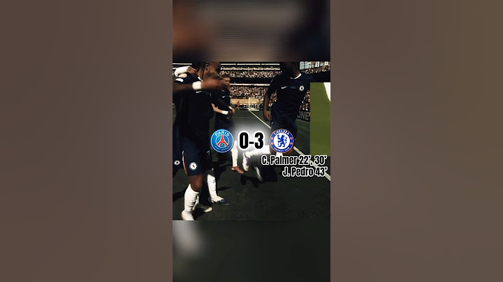 Chelsea 3-0 PSG in Club World Cup! ⚽️🏆 #edit#football#soccer#futbol#delvuxy