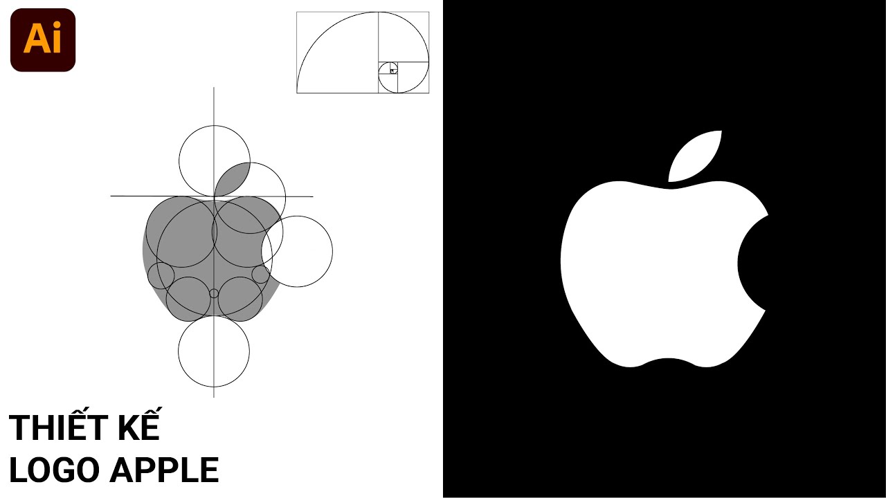 Logo của Apple đã được thiết kế như thế nào | Logo design tutorial ...