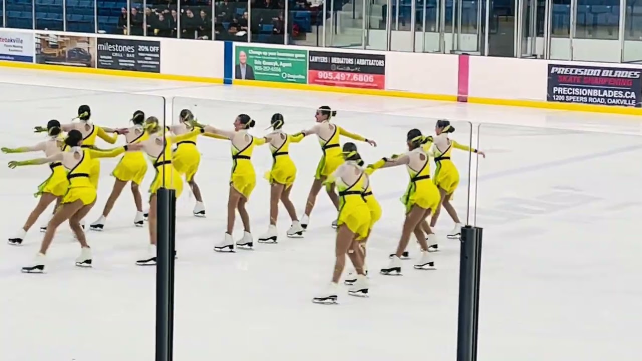 Skate Ontario Synchro Series. February 06 2026-Sixteen Mile Sports Complex. Oakville, ON Canada