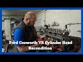 Ford cosworth yb cylinder head recondition  how i use my provalve 800s valve seat cutting machine