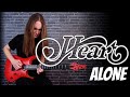 Heart  alone  guitar solo cover hqf.