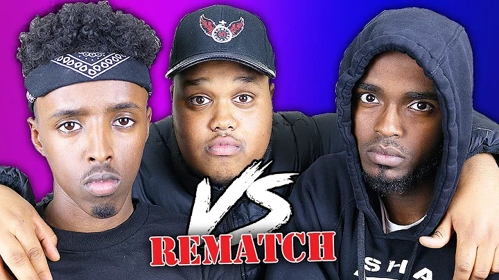 EPIC 1V1 RAP BATTLE!! - DARKEST MAN V AJ (THE REMATCH)