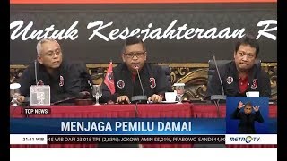 Download Sekjen Pdip Ajak Elite Politik Jaga Suasana Damai Pascapemilu Video MP3 Sekjen Pdip Ajak Elite Politik Jaga Suasana Damai Pascapemilu