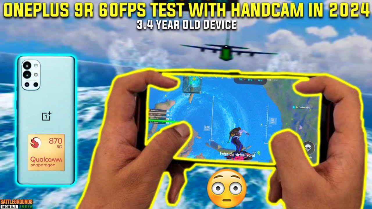 ONEPLUS 9R BGMI TEST IN NEW MODE WITH HANDCAM  | SNAPDRAGON 870 🔥