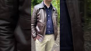 Real Hoxton G1 Aviator Jacket #ivystyle #menfashion