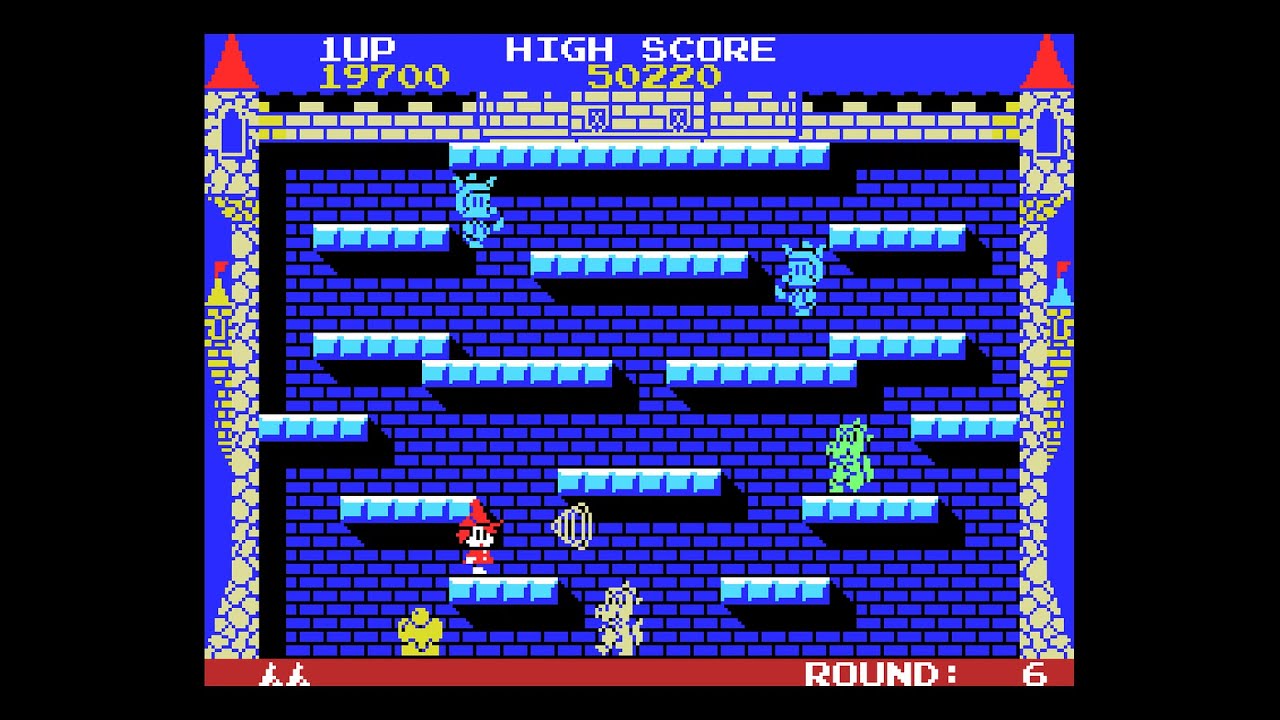 The Fairyland Story MSX MSX2 ゲームソフト MSX Game: The Fairyland Story (1987 Hot-B) - YouTube
