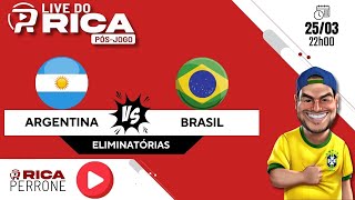Post-match live - Argentina vs. Brazil