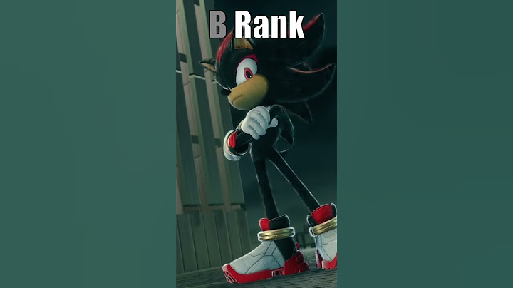 All Rank Animations In Sonic X Shadow Generations DLC!