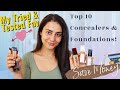 MY TOP 10 DRUGSTORE FOUNDATIONS & CONCEALERS AVAILABLE IN INDIA | TRIED & TESTED | SIMMY GORAYA