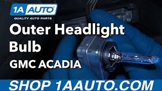 How to Replace HID Headlight Bulb 07-16 GMC Acadia