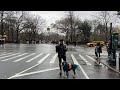 NYC LIVE Walking Central Park in Rain &amp; Mets Amazin’ Day Pet Adoption Event w/our Dog March 25, 2023