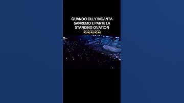 Thumbnail of Standing ovation per Olly al Festival di Sanremo 2025 #sanremo #sanremo2025