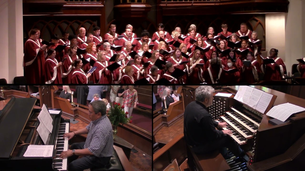 First Methodist Houston, 7/10/2022: Softly and Tenderly  arranged by Joel Raney