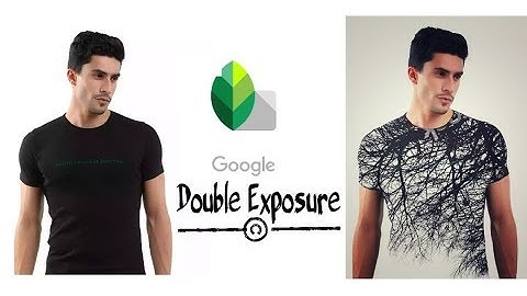 Double Exposure Snapseed editing Tutorial
