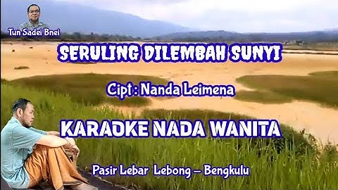 SERULING DILEMBAH SUNYI - KARAOKE NADA WANITA #lagunostalgia #lagupoplawas #laguviral