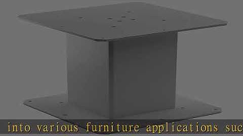 PROGRESSIVE AUTOMATIONS Adjustable Electric Table Lifting Column with one-Leg Lifting System Force