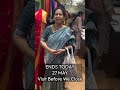 Hyderabad… today is your FINAL chance to experience Atharva ! Pure Mysore Silk Saree Showcase