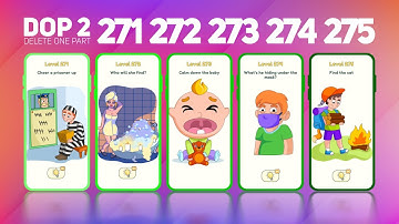 DOP 2 💡 [Delete One Part] ✔️271✔️272✔️273✔️274✔️275 #dop2 #dop #gameplay #androidgames #shorts #game