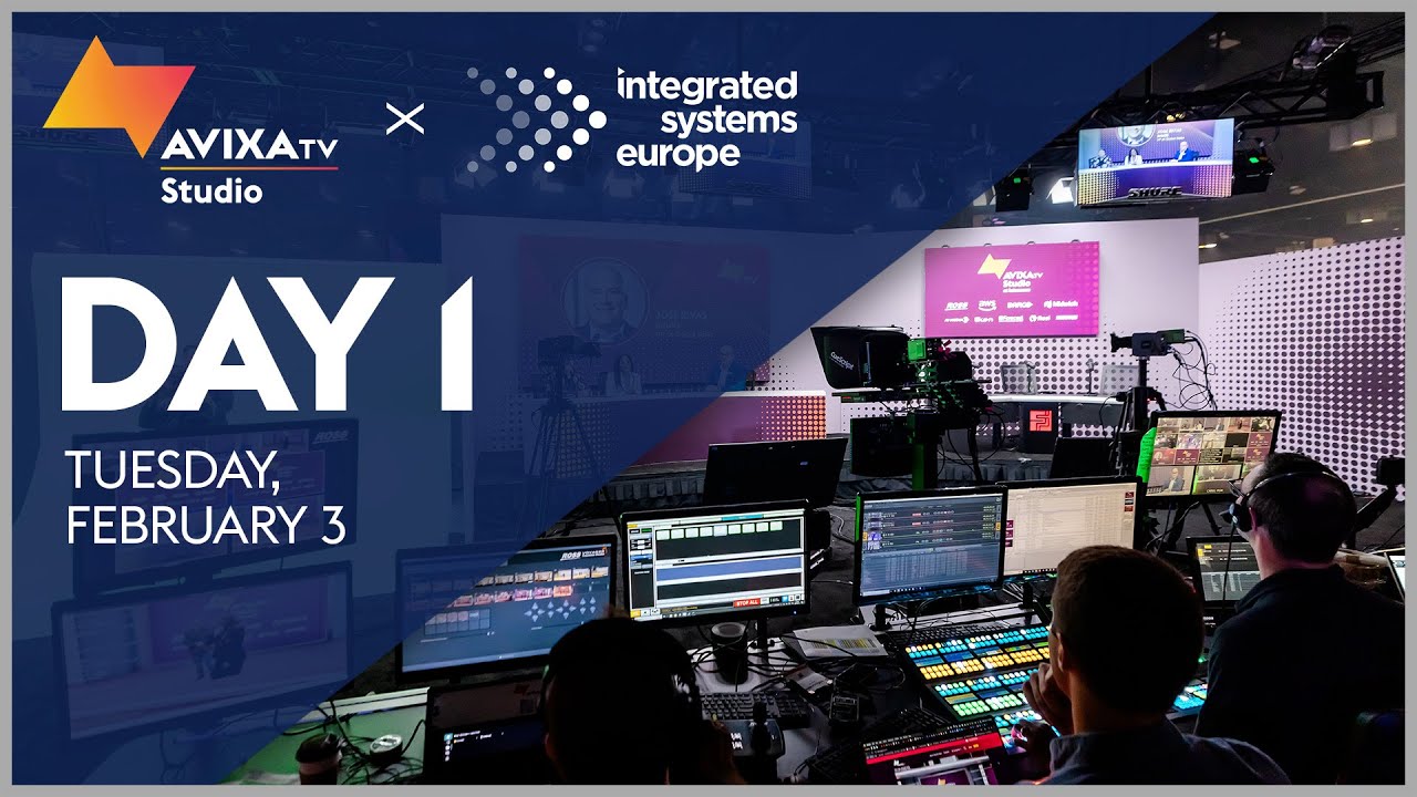 AVIXA TV at ISE 2026 Live: Episode 2 - YouTube