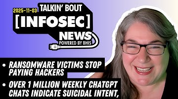 Ransomeware Victims Stop Paying Hackers – BHIS - Talkin