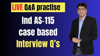 Ind AS 115 Case based Interview Q's | CA Freshers | ICAI Campus
