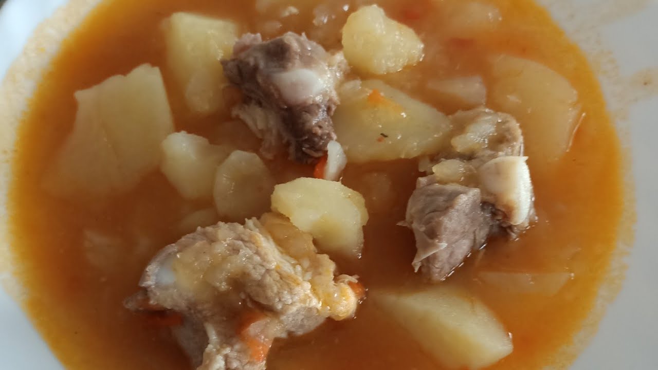 Patatas con costillas, fácil y rico con Thermomix