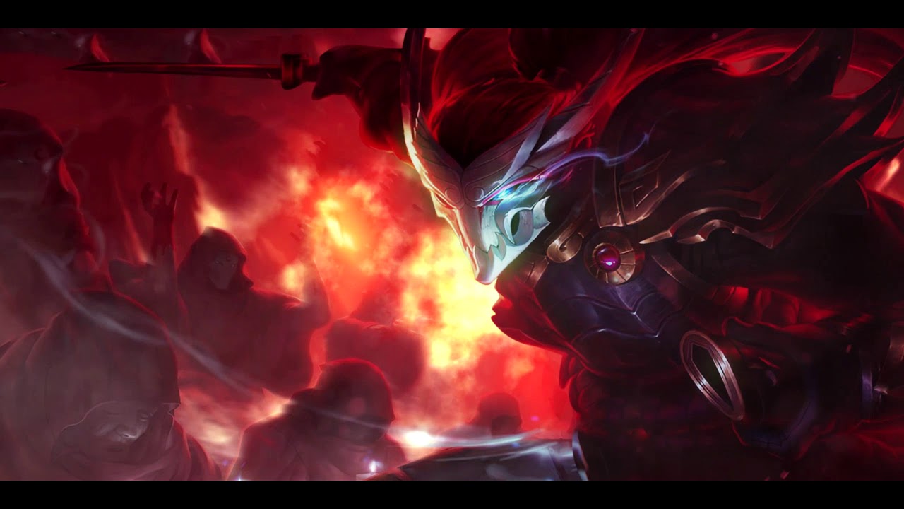 Blood Moon Yasuo | Login Screen - Fan made - Liên Minh LoL